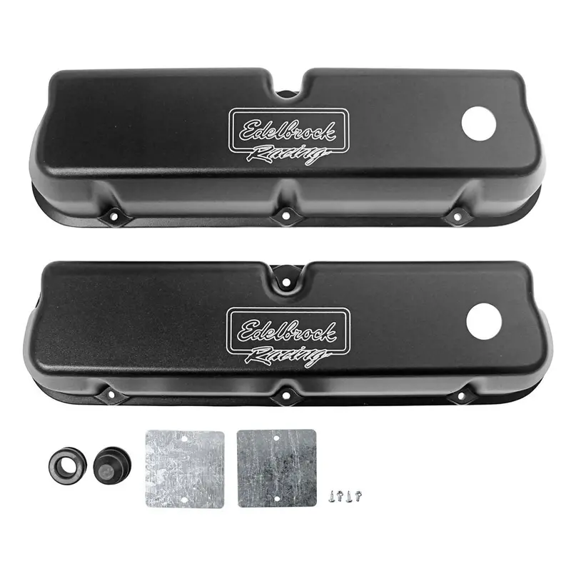 Par De Tapas De Valvulas Edelbrock Para Motores 289/302/351W 1