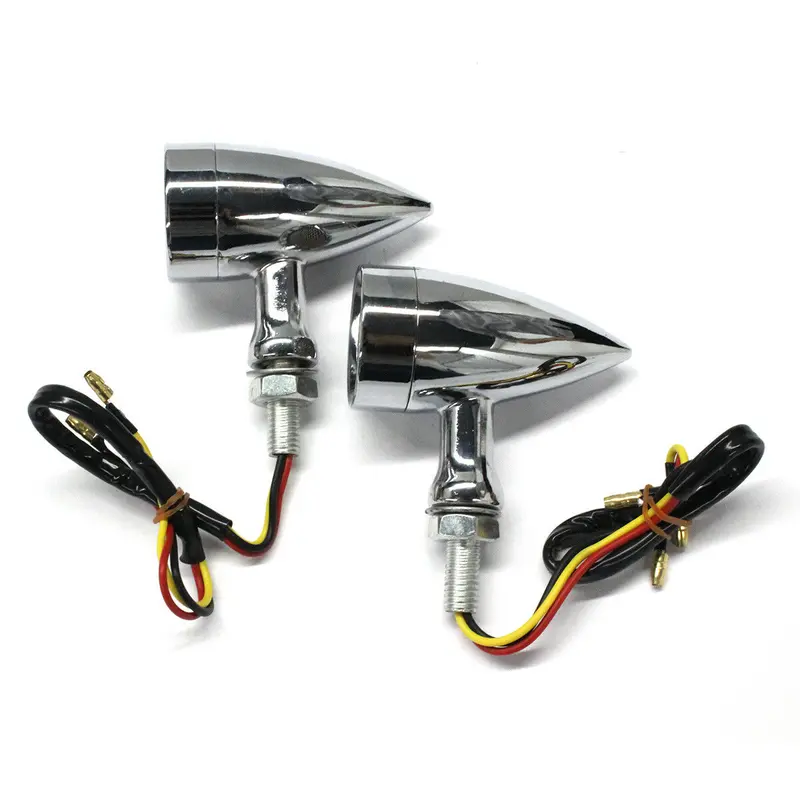 Par Direccionales Bullet Led Para Motocicleta 1