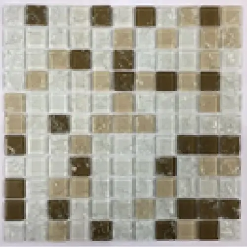 Paris Mescla  Mosaic Glass Tile 12"X12" 1