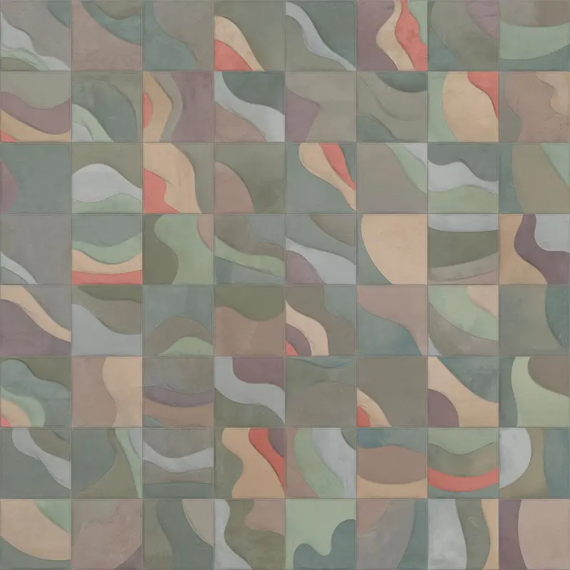 Patch Mix Mlx Dd ( 5062710) Porcelain Floor And Wall Tile 47" X 47" 1