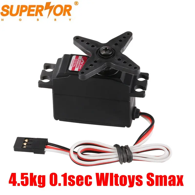 Pdi-2504Mg Jx Servo 0.1 Sec 4.5Kg Core Metal Gear Digital For 450 Helicopter Airplane 1/18 Car Remo Hobby Smax Wltoys 12428 1