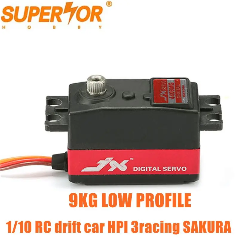 Pdi-4409Mg Jx 9Kg Short Low Profile Servo High Speed 0.1" Digital Standard 1/8 1/10 Rc Drift Car Yokomo Hpi 3Racing Sakura D4 Cs 1