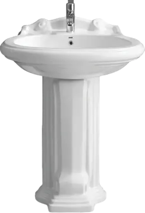 Pedestal Basin Sona #1061 White 1