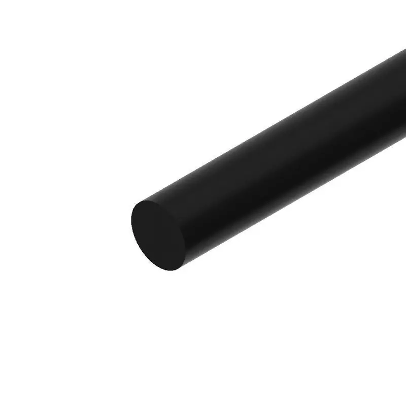 Peek (Black) Unfilled Rod/Bar 1