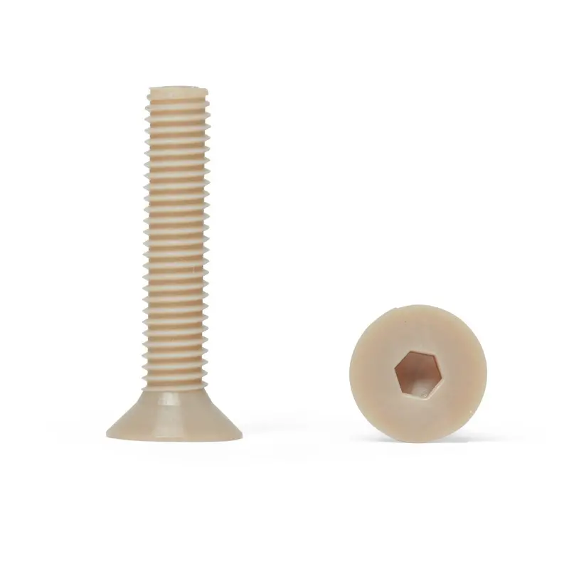 Peek Countersunk Hexagon Socket Screws - Din 7991 1