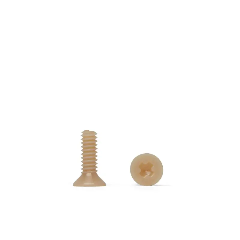 Peek Micro Countersunk Flat Head Screws - Din 965 1