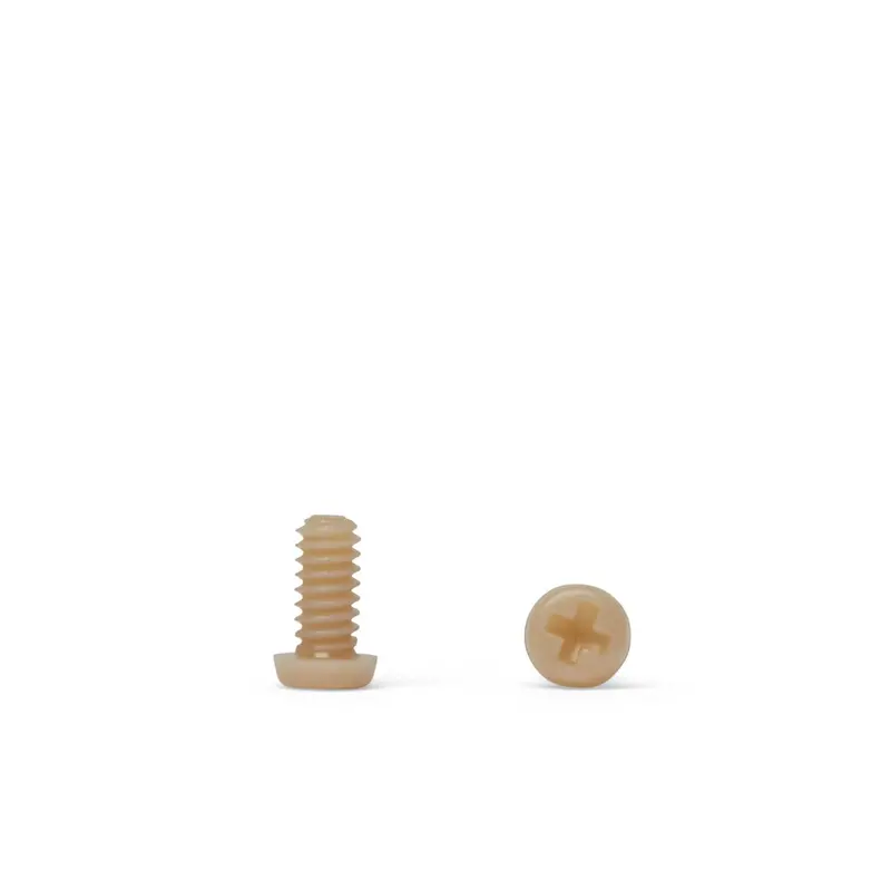 Peek Micro Pan Head Screws - Cross Recessed Phillips - Din 7985 1