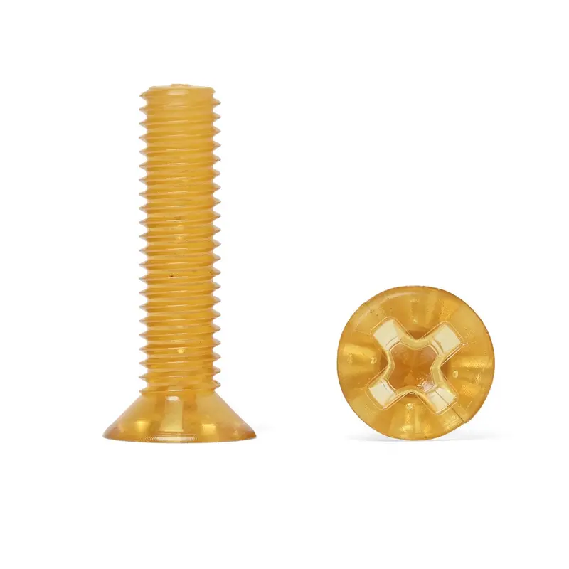 Pei Ultem Countersunk Flat Head Screw Din 965 1