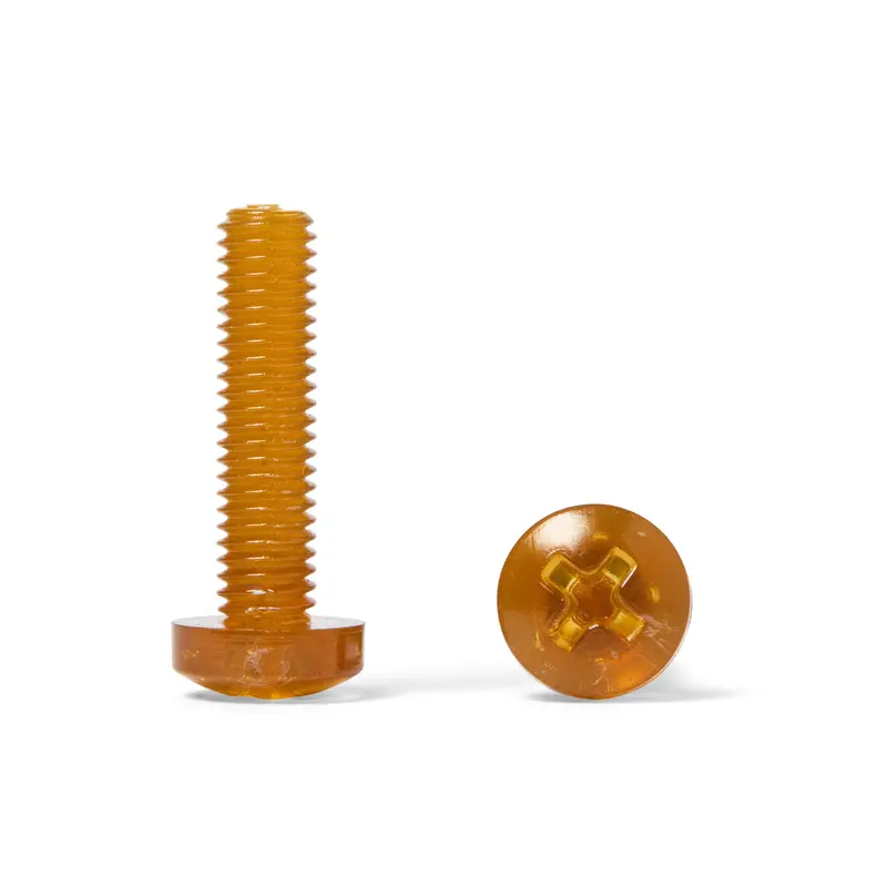 Pei Ultem Pan Head Screw - Cross Recessed Phillips - Din 7985 1