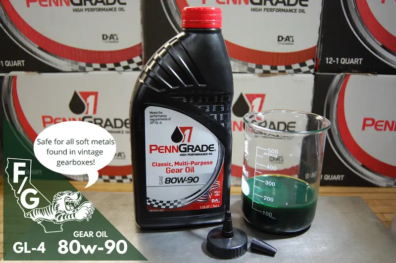 Penngrade 1 80W-90 "Classic" Gear Oil (Gl-4) 1