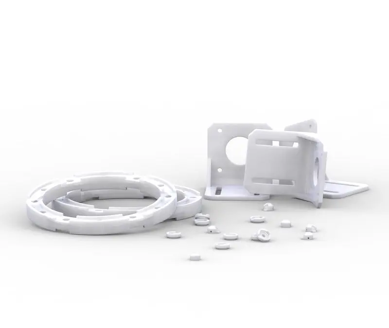 Perfluoroalkoxy (Pfa) Custom Manufactured Components 1