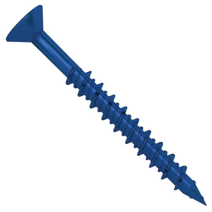 Phillips Flat Concrete Screw 3/16" X 3 1/4" 1