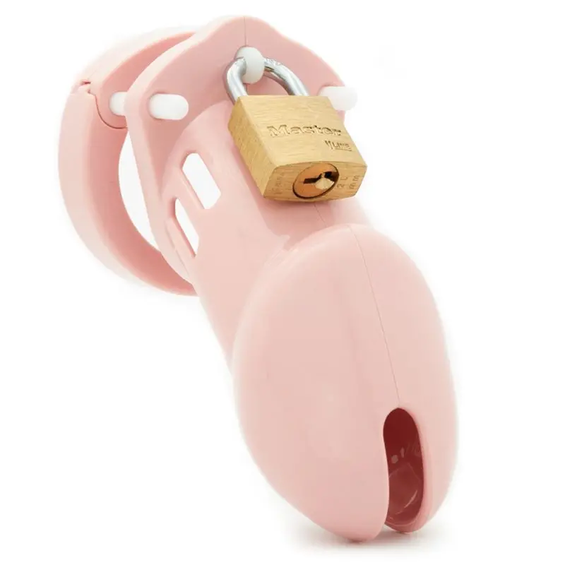 Pink Cb-6000 Chastity Cockcage. 1