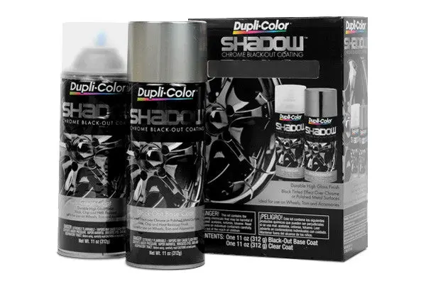 Pintura Para Rines Y Accesorios Automotices Negro Cromado 1