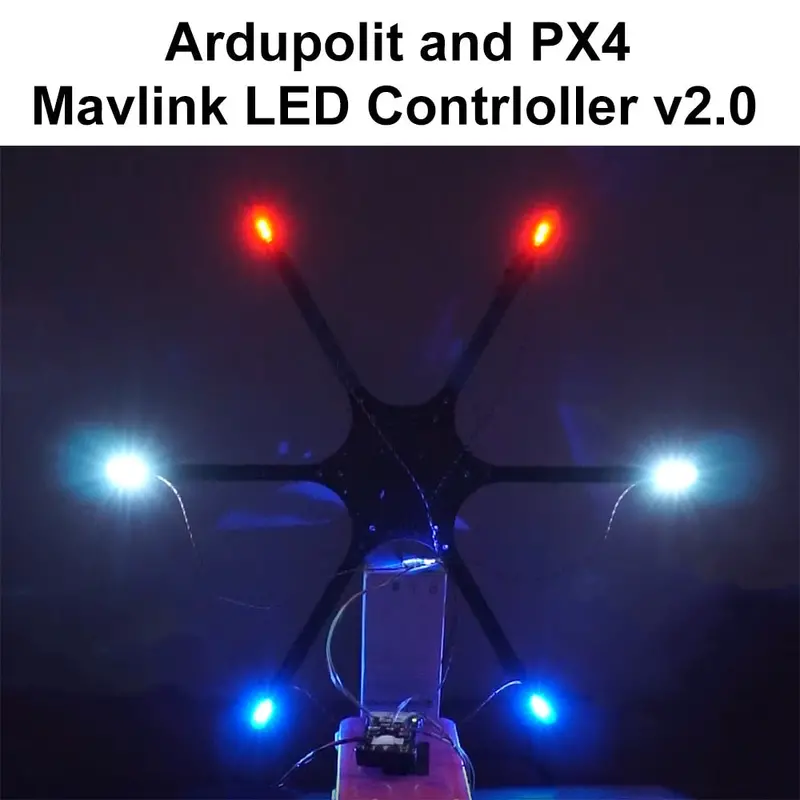 Pixhawk Mavlink External Led Controller For Apm Pixhawk2 Ardupilot Px4 Rgb Navigation Light Quadcopter Hexacopter Drone Plane 1