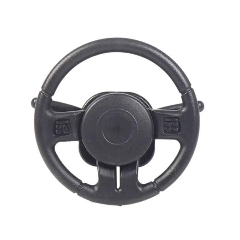 Plastic Rc Car Steering Wheel For 1:10 Rc Rock Crawler Axial Scx10 90046 Wraith Rr10 Traxxas Trx4 D90 D110 1