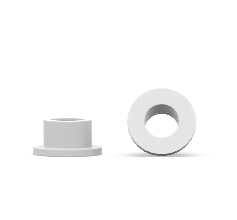 Polyacetal (Pom) Custom Manufactured Flanged Bushings 1
