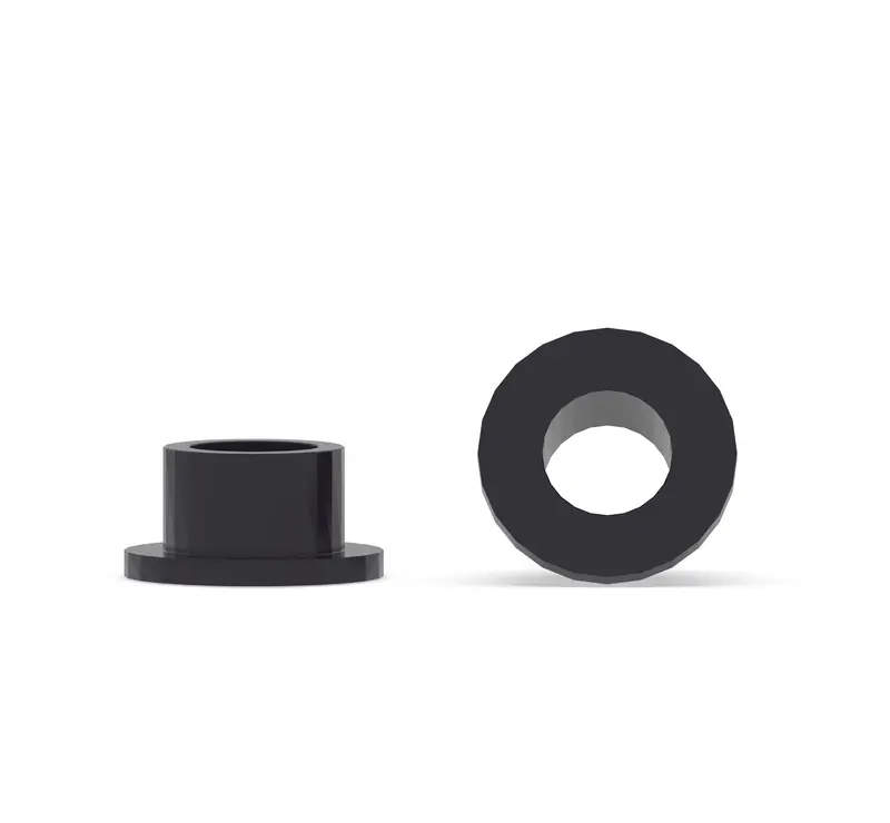 Polyamide Gf60 (Pa66 Gf60) Custom Manufactured Flanged Bushings 1