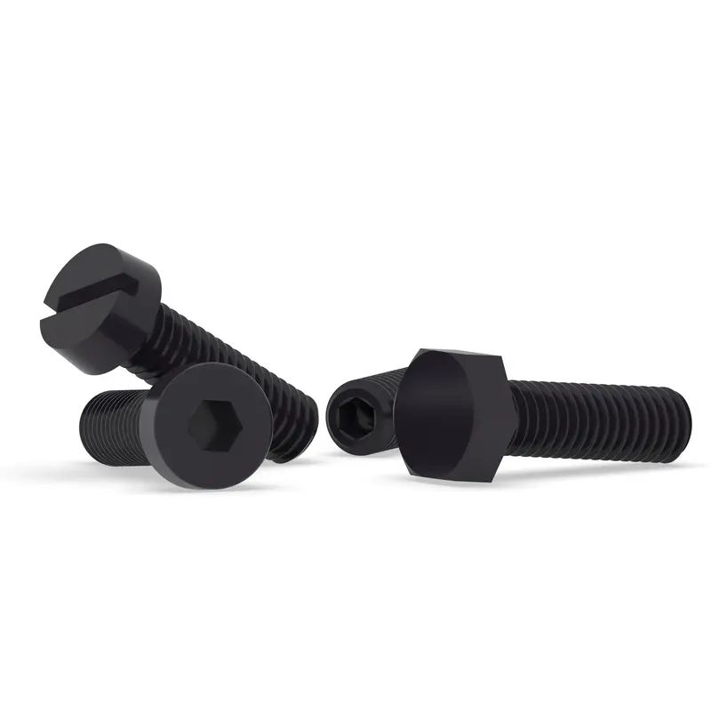 Polyamide Gf60 (Pa66 Gf60) Custom Manufactured Screws 1