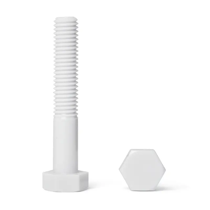 Polycarbonate Hex Bolts – DIN 933 Certified