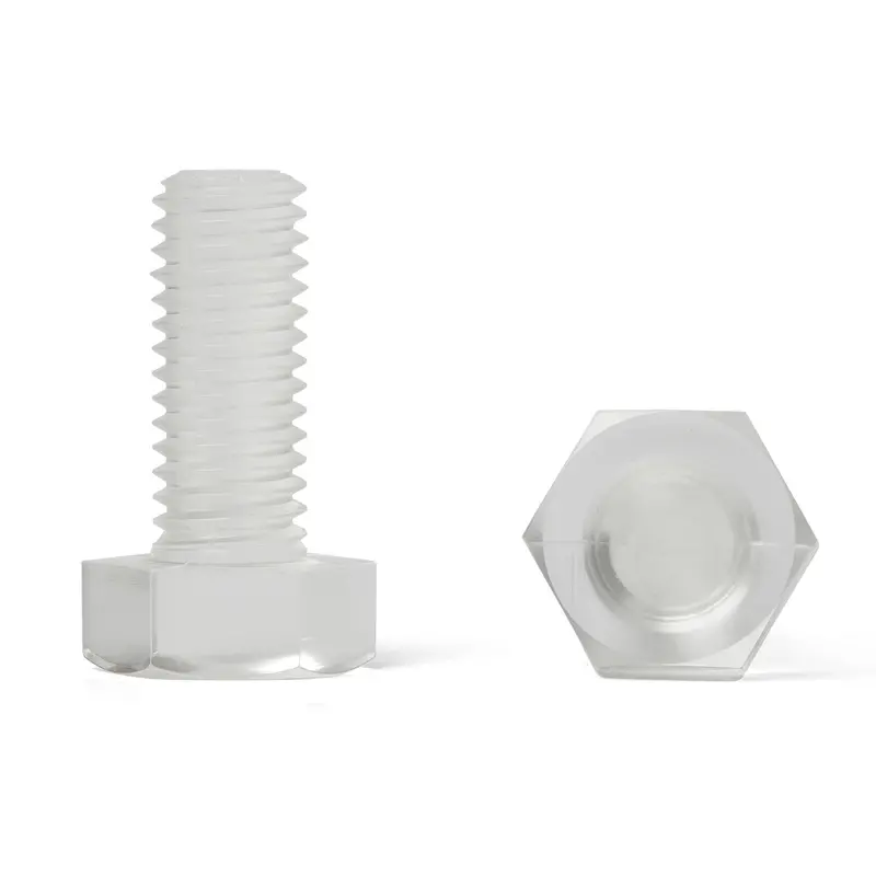 Polycarbonate Hexagon Bolts - Din 933 1