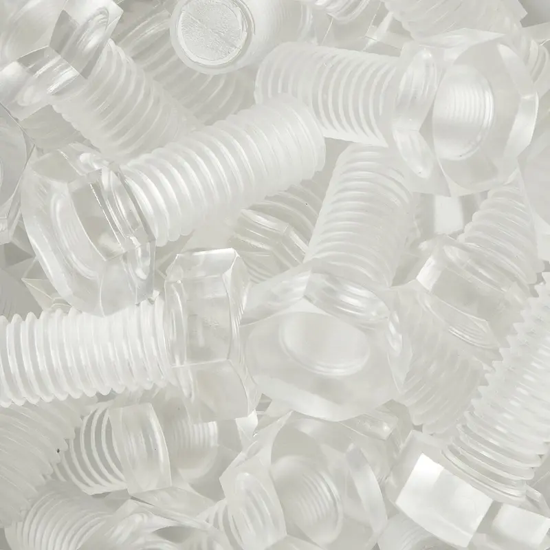 Polycarbonate Hexagon Bolts - Din 933 2