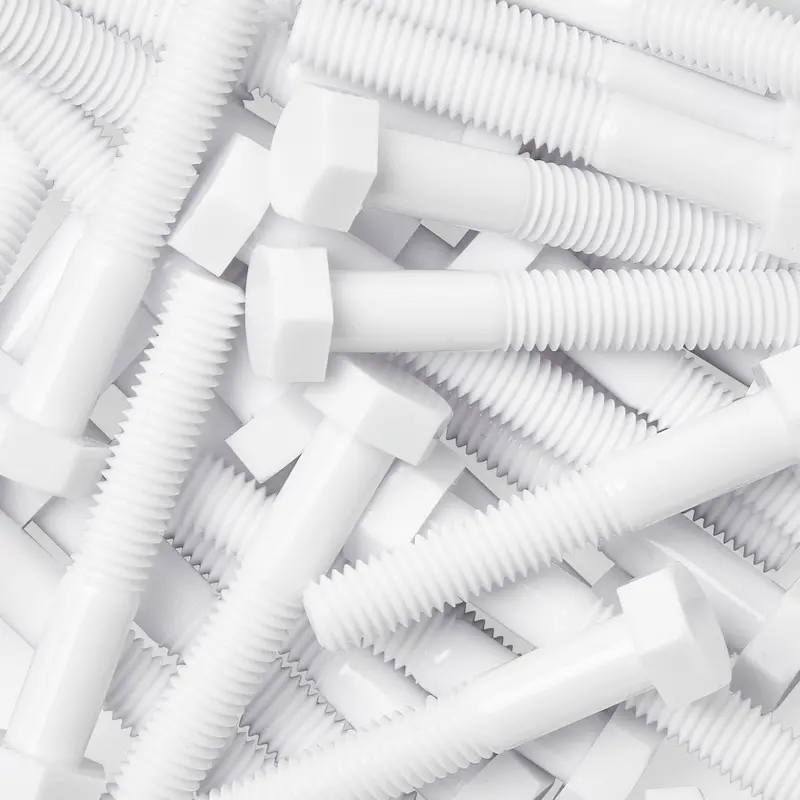 Polycarbonate Hexagon Bolts - Din 933 4