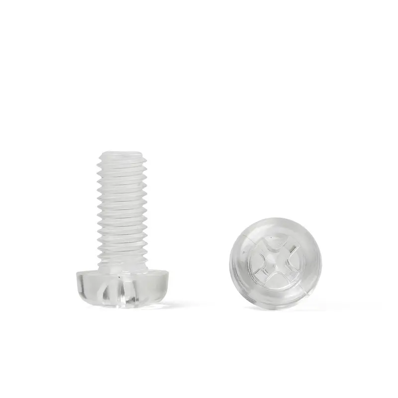 Polycarbonate Pan Head Screws - Cross Recessed Phillips - Din 7985 1