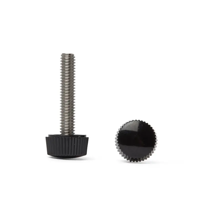 Polycarbonate Thumb Screw (Stainless Steel Thread) - Din 653 1
