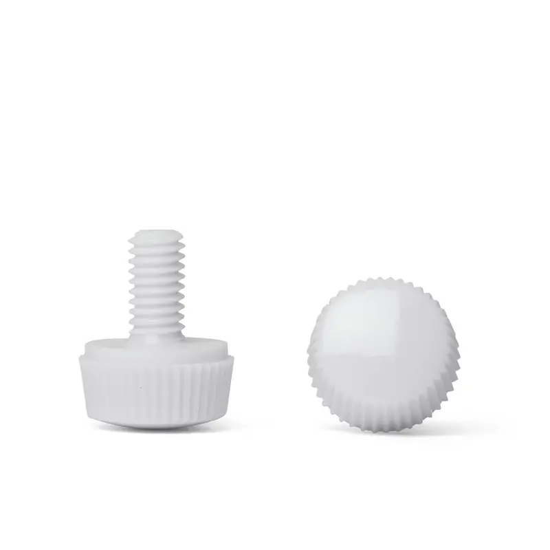 Polycarbonate Thumb Screw (White) - Din 653 1