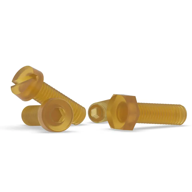 Polyetherimide (Pei) Custom Manufactured Screws 1
