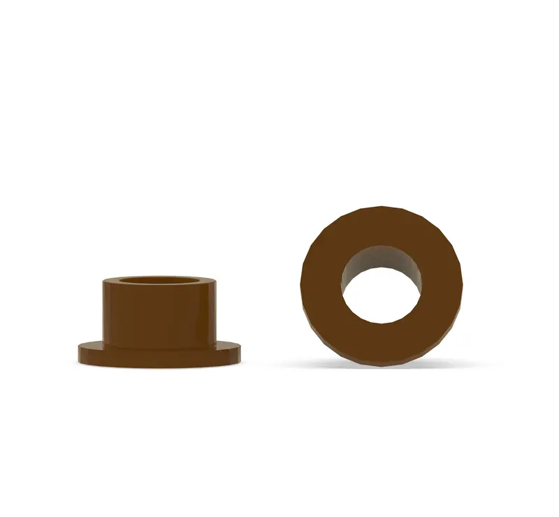 Polyimide (Pi) Custom Manufactured Flanged Bushings 1