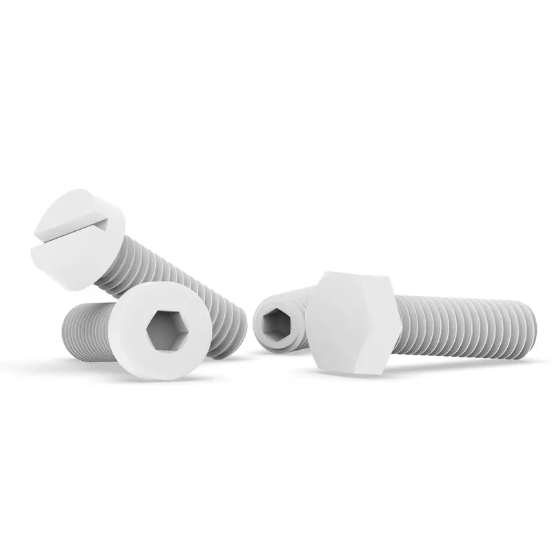 Polypropylene (Pp) Custom Manufactured Screws 1