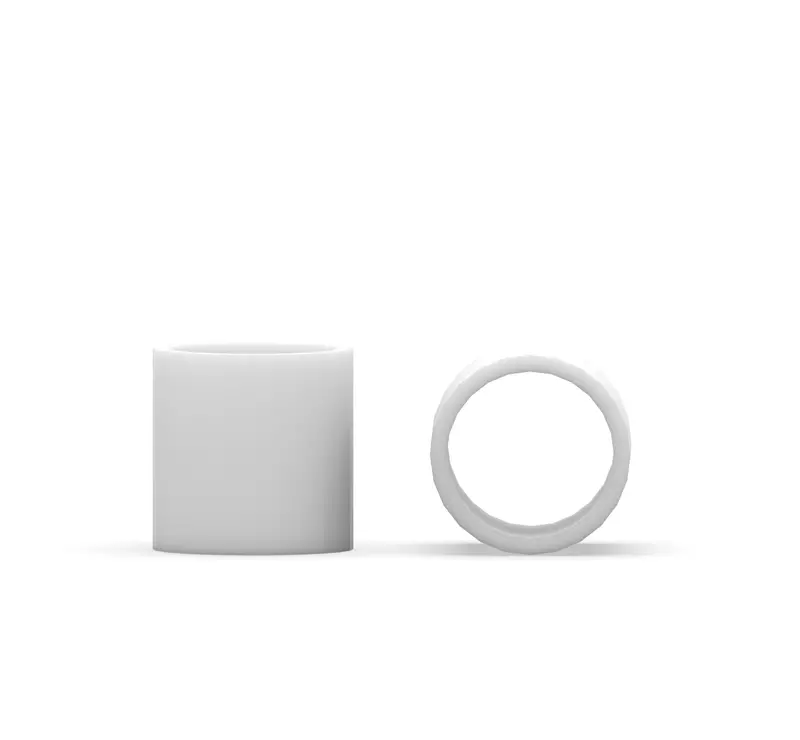 Polytetrafluoroethylene (Ptfe) Custom Manufactured Bushings/Spacers 1
