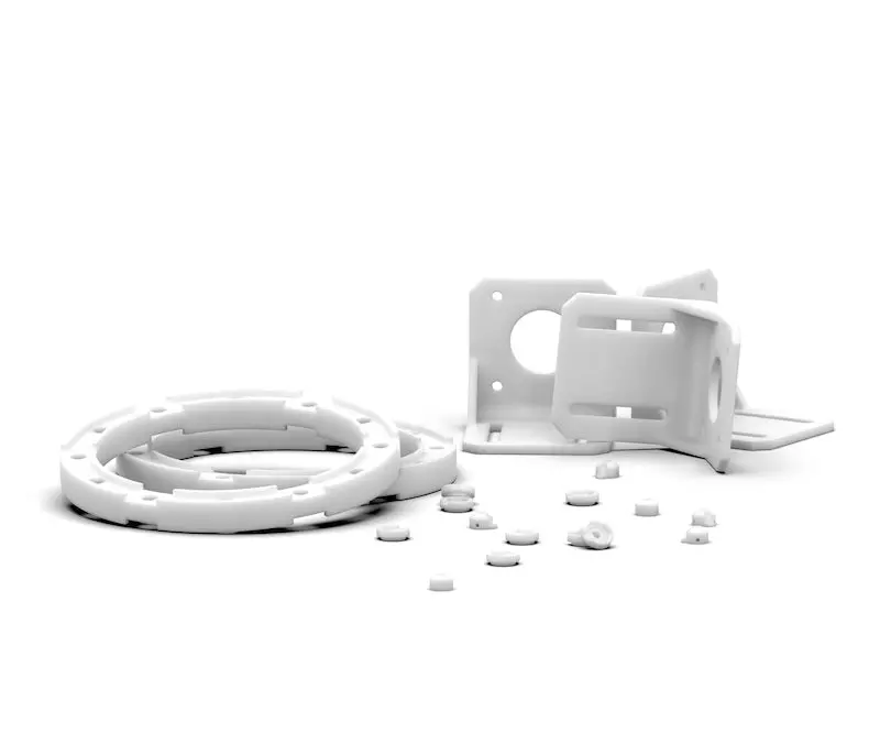 Polytetrafluoroethylene (Ptfe) Custom Manufactured Components 1