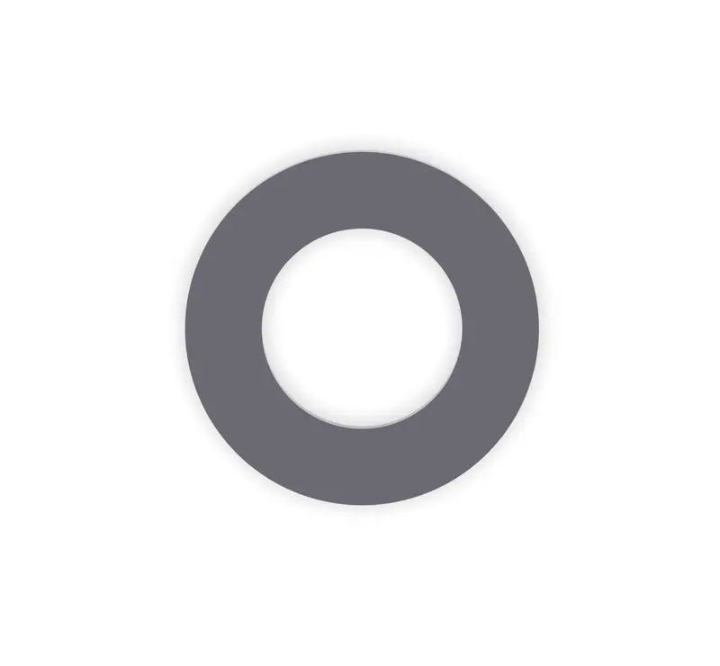 Polyvinyl Chloride (Pvc) Custom Manufactured Washers 1
