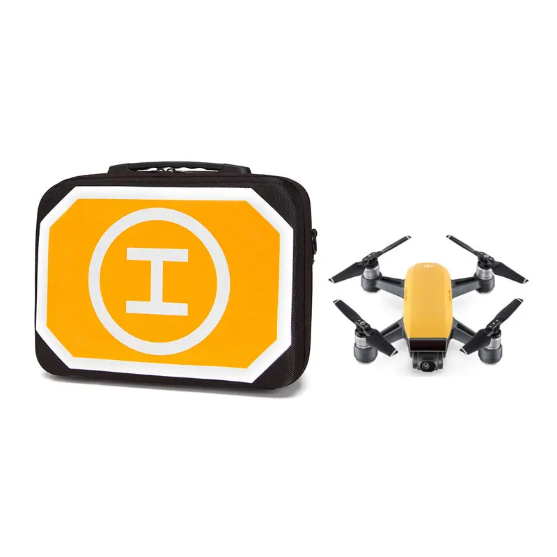 Portable Waterproof Storage Shoulder Bag Carrying Box Case With Landing Pad Packing Apron For Dji Spark Drone 1