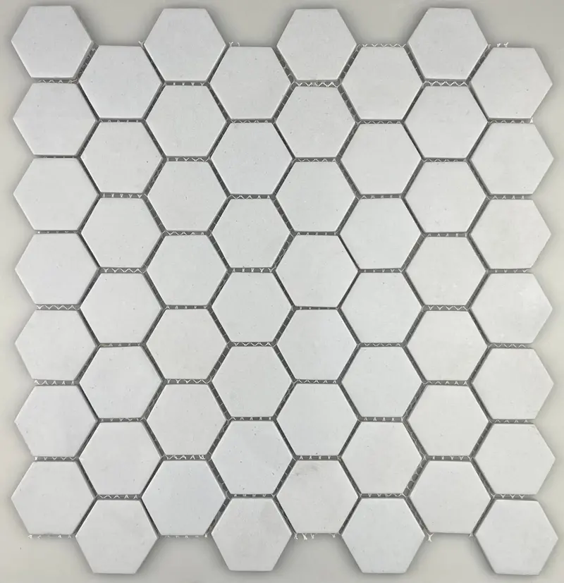 Power Blue Mosaic Glass Tile 12"X12" 1