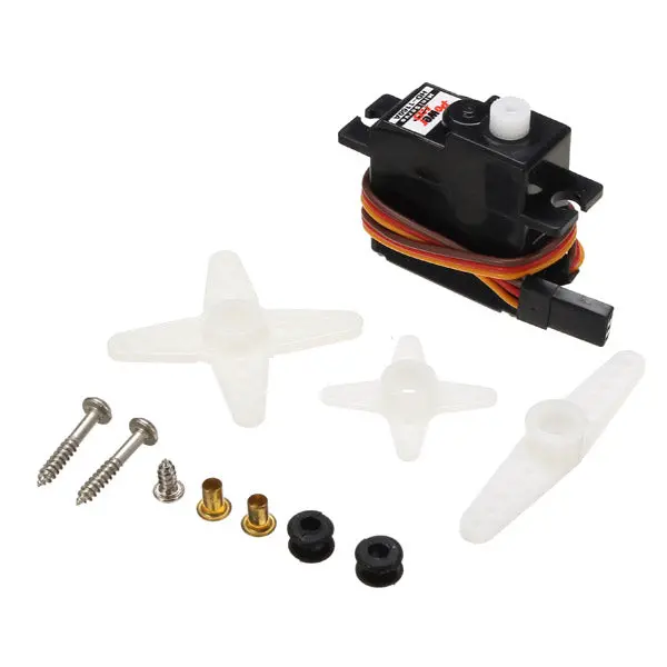 Power Hd-1160A 3Kg 16G Mini Servo Steel Ring Engine Compatible With Futaba/Jr Rc Car Part 1