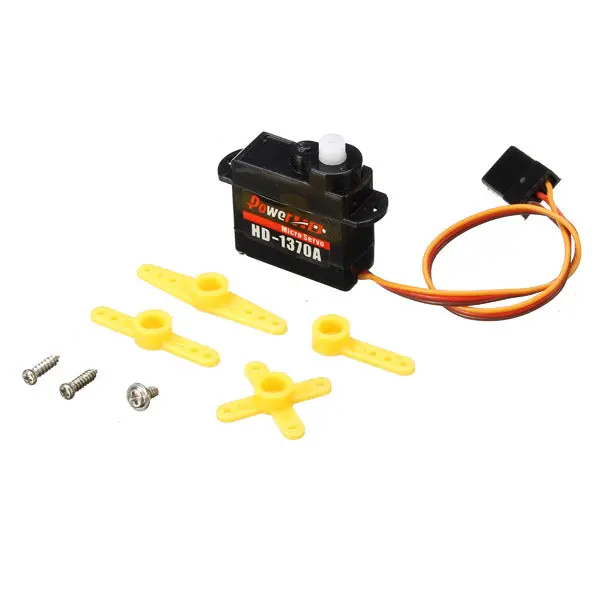 Power Hd-1370A 0.6Kg 3.7G  Micro Servo Steel Ring Engine Compatible With Futaba/Jr Rc Car Part 1