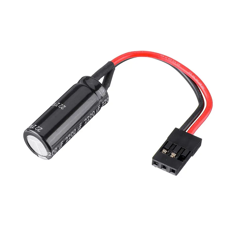 Power Hd Rx30 10V 2200Uf 25Mm Glitch Buster Power Electric Capacitor For Radiolink Rc3s Rc4g Wfly X4 Transmitter 1