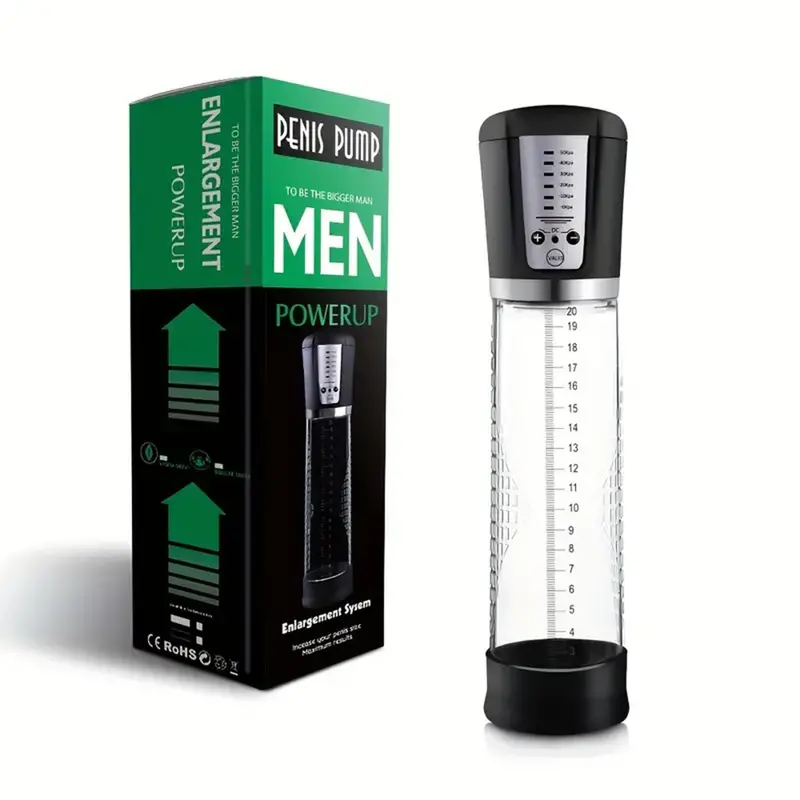 Power Up Rechargeable Electric Penis Vacuum Pump. 1