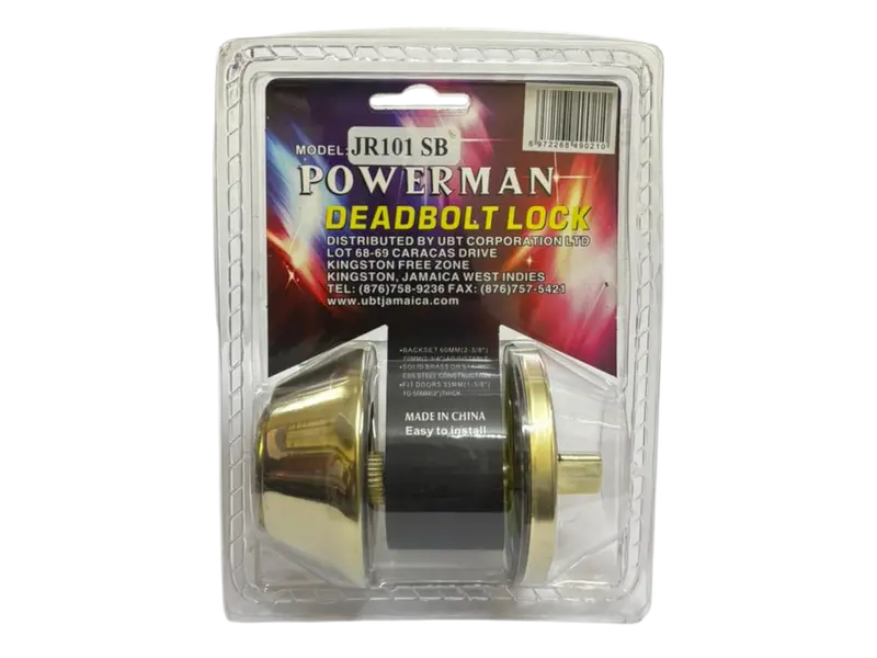 Powerman Deadbolt Lock #101Sb 1