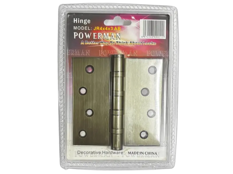 Powerman Hinge 4"X3"X3" Jr433ab 1