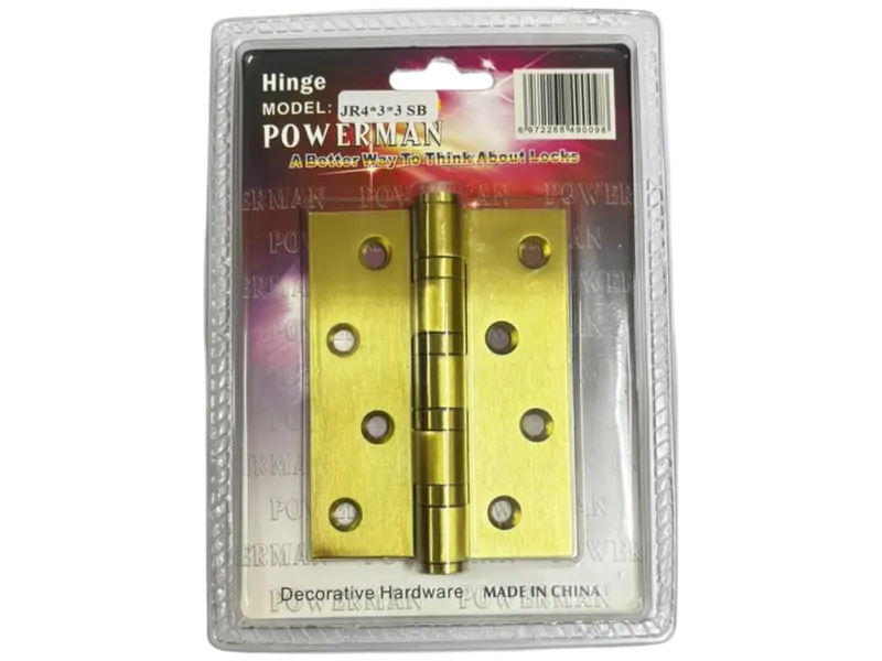 Powerman Hinge 4"X3"X3" Jr433sb 1