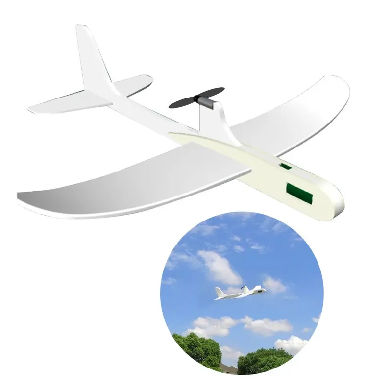 Pp Foam Hand Throw Airplane Outdoor Launch Glider Plane Kids Gift Toy Capacitor Airplane Model Glider Launch Plane 1