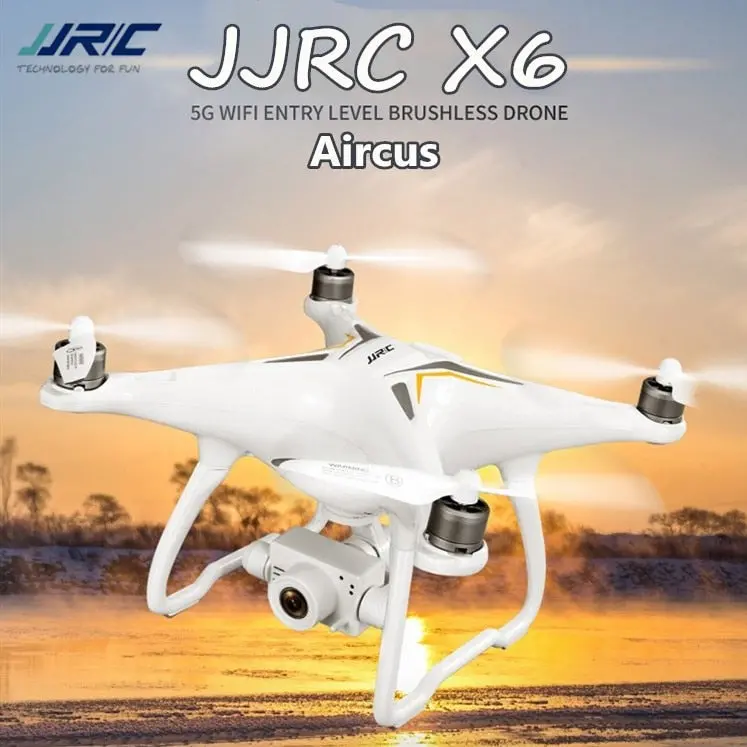 Professional Jjrc X6 Rc Quadcopter Brushless Motor Gps 5G Wifi Fpv 1080P Hd Camera Selfie Remote Control Drones Follow Me Mode 1