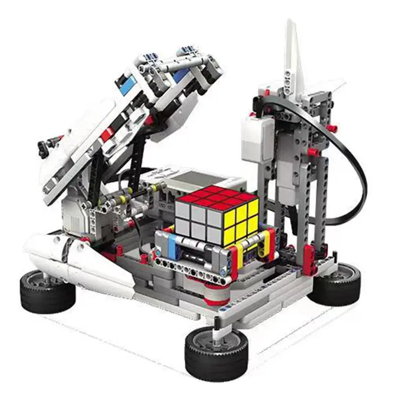 Programmable Building Block Assembly Robot Kit Diy Multifunctional Educational Learning Kit 1