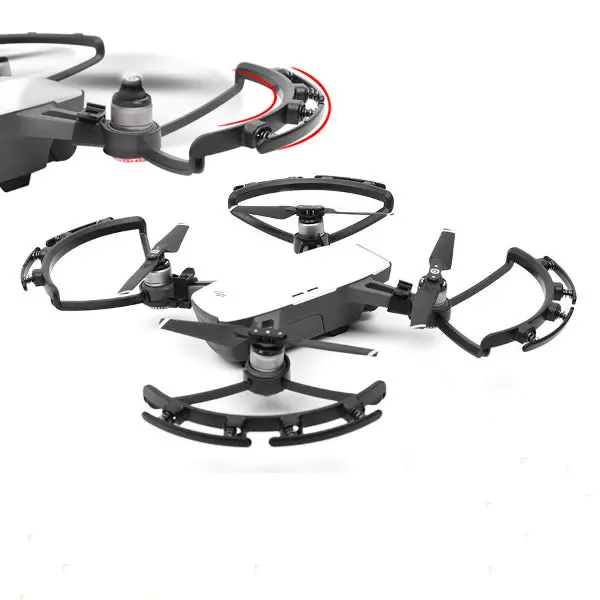 Propellers Prop Guard Spring Shock Absorbption Protection Cover Ring For Dji Spark Drone 1