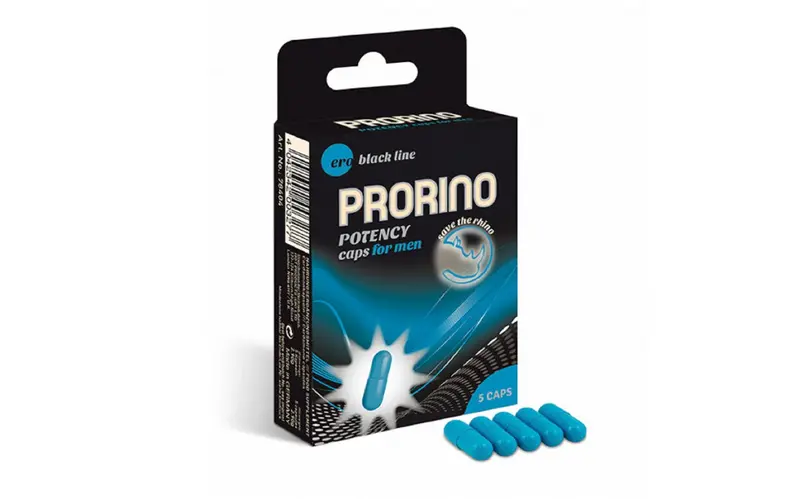 Prorino Potency Caps For Men 5 Pc. 1